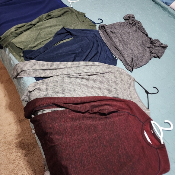 Lululemon LOT!All Fit Like A large.No Peeling Stains Or Snags.